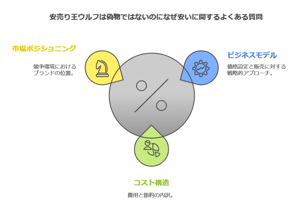 安売り王ウルフは偽物ではないのになぜ安いに関するよくある質問