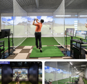 INDOOR GOLF RANGE 72